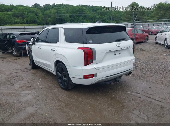 KM8R5DHEXMU174779 2021 HYUNDAI PALISADE White Tył lewy