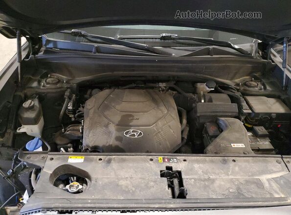 KM8R5DHEXMU195955 2021 HYUNDAI PALISADE Black 