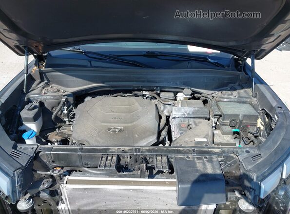KM8R74GE2RU669741 2024 HYUNDAI PALISADE Black Հետևի տեսք