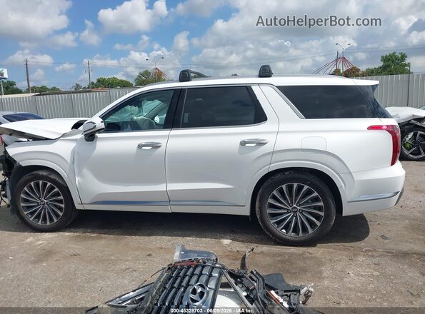 KM8R74GE8PU589535 2023 HYUNDAI PALISADE Белый Панорамный вид салона 360°