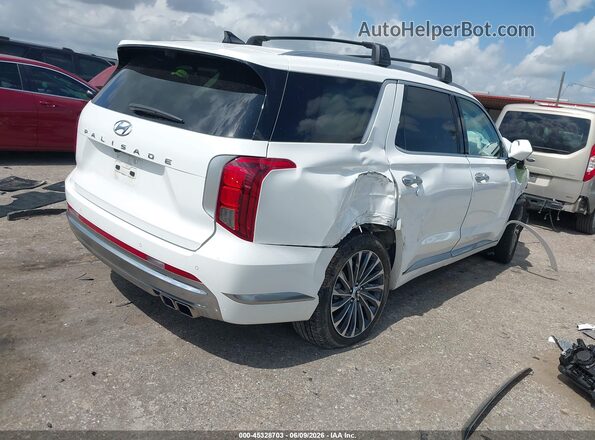 KM8R74GE8PU589535 2023 HYUNDAI PALISADE Белый Задняя правая четверть