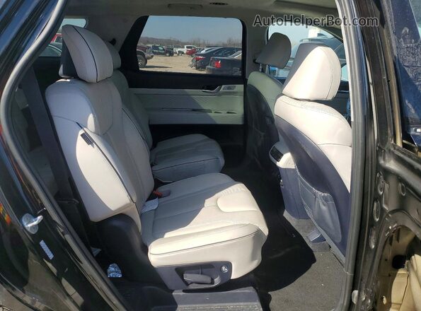 KM8R74GEXPU508194 2023 HYUNDAI PALISADE Black Rear interior view