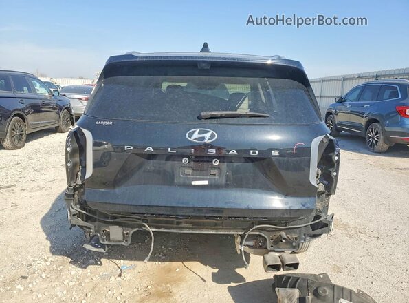 KM8R74GEXPU508194 2023 HYUNDAI PALISADE Black Rear view