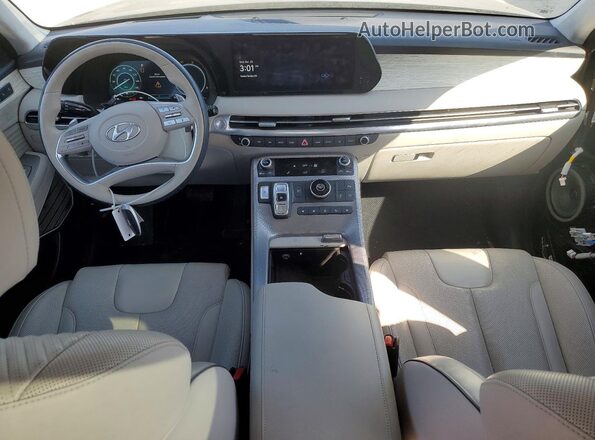 KM8R74GEXPU508194 2023 HYUNDAI PALISADE Black Dashboard view