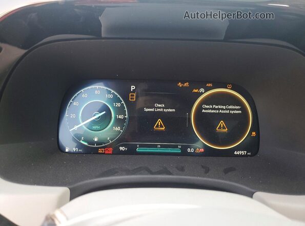 KM8R74GEXPU508194 2023 HYUNDAI PALISADE Black Instrument cluster view