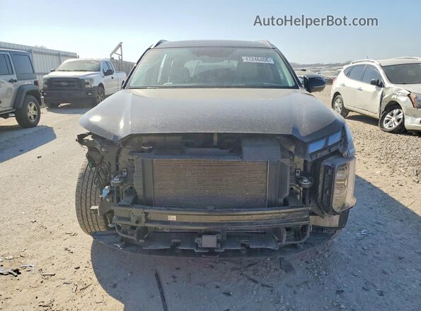 KM8R74GEXPU508194 2023 HYUNDAI PALISADE Black Front view