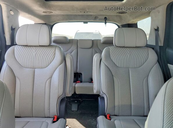 KM8R74GEXPU508194 2023 HYUNDAI PALISADE Black Rear seats view