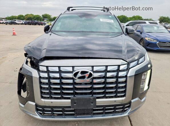 KM8R74GEXPU595790 2023 HYUNDAI PALISADE Black Front view