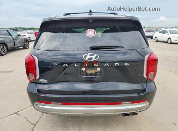 KM8R74GEXPU595790 2023 HYUNDAI PALISADE Black Rear view