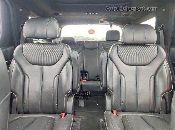 KM8R74GEXPU595790 2023 HYUNDAI PALISADE Black Rear seats view