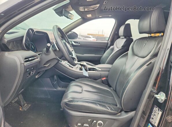 KM8R74GEXPU595790 2023 HYUNDAI PALISADE Black Front interior view