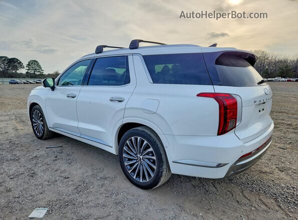 KM8R74GEXRU769540 2024 HYUNDAI PALISADE White Հետևի ձախ