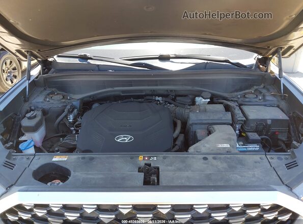 KM8R74HE0MU333075 2021 HYUNDAI PALISADE Black Հետևի տեսք