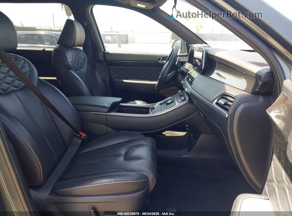 KM8R74HE0NU409654 2022 HYUNDAI PALISADE Gray Vista interior delantera