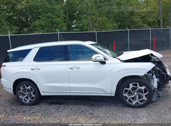 KM8R74HE1NU471032 2022 HYUNDAI PALISADE Белый Панорамный вид салона 360°