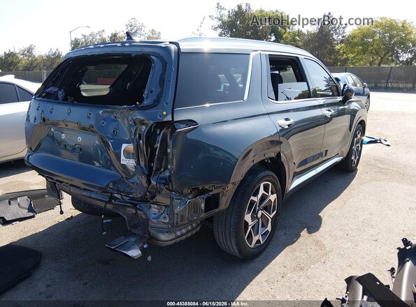 KM8R74HE4MU257098 2021 HYUNDAI PALISADE Gray Trasero derecho