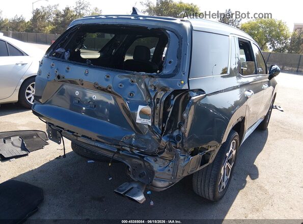 KM8R74HE4MU257098 2021 HYUNDAI PALISADE Gray Vista frontal