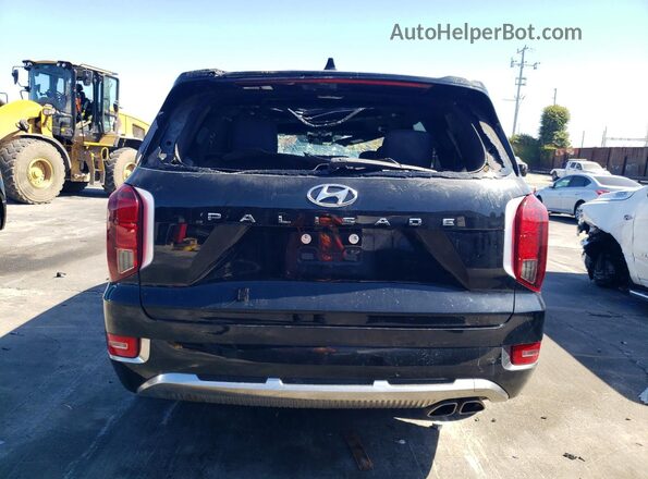 KM8R74HE4NU357851 2022 HYUNDAI PALISADE Black Հետևի տեսք