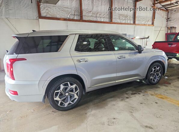 KM8R74HE5NU349810 2022 HYUNDAI PALISADE Серебряный Задняя правая четверть