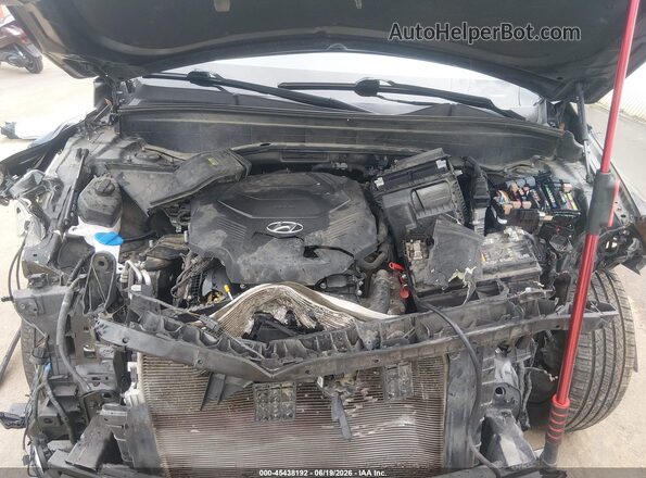 KM8R74HEXNU353092 2022 HYUNDAI PALISADE Black Вид ззаду