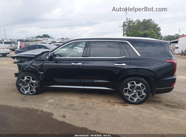 KM8R74HEXNU353092 2022 HYUNDAI PALISADE Black Панорамний вид салону 360°