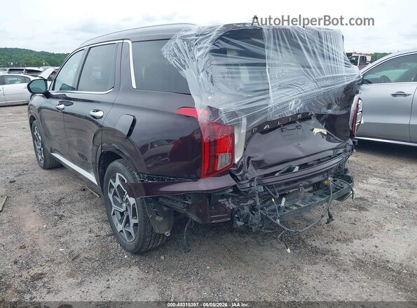 KM8R74HEXNU454522 2022 HYUNDAI PALISADE Brown Rear left