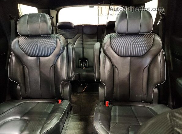 KM8R7DGE0PU519382 2023 HYUNDAI PALISADE Серый Вид задних сидений