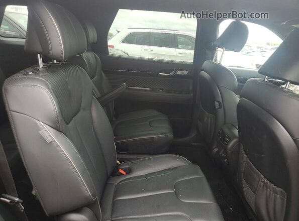 KM8R7DGE0PU634600 2023 HYUNDAI PALISADE Черный Вид задней части салона
