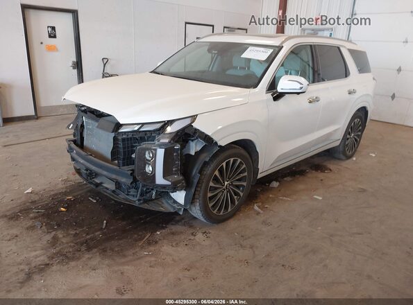 KM8R7DGE0SU818878 2025 HYUNDAI PALISADE White Przód lewy