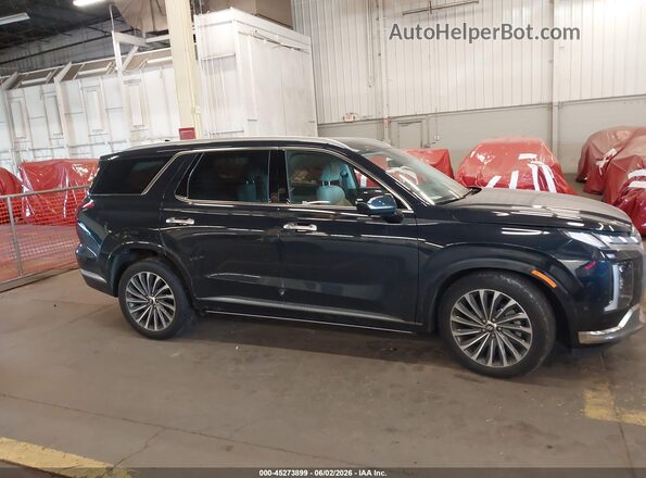 KM8R7DGE2RU731302 2024 HYUNDAI PALISADE Blue Vista interior de 360 grados