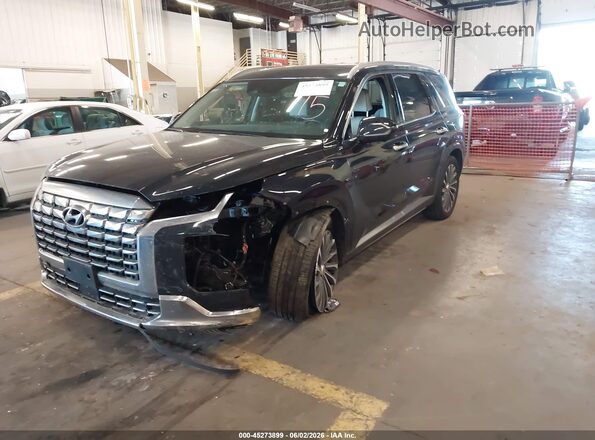 KM8R7DGE2RU731302 2024 HYUNDAI PALISADE Blue Vista tres cuartos delantera izquierda