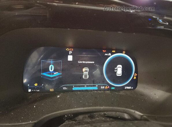 KM8R7DGE2SU816758 2025 HYUNDAI PALISADE Black Vista del cuadro de instrumentos