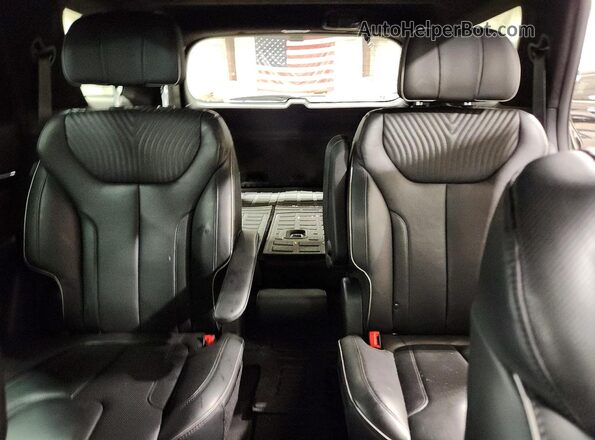 KM8R7DGE2SU816758 2025 HYUNDAI PALISADE Black Vista de los asientos traseros