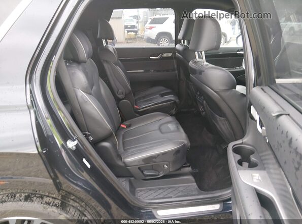 KM8R7DGE3PU525046 2023 HYUNDAI PALISADE Black Вид наклейки з VIN-кодом