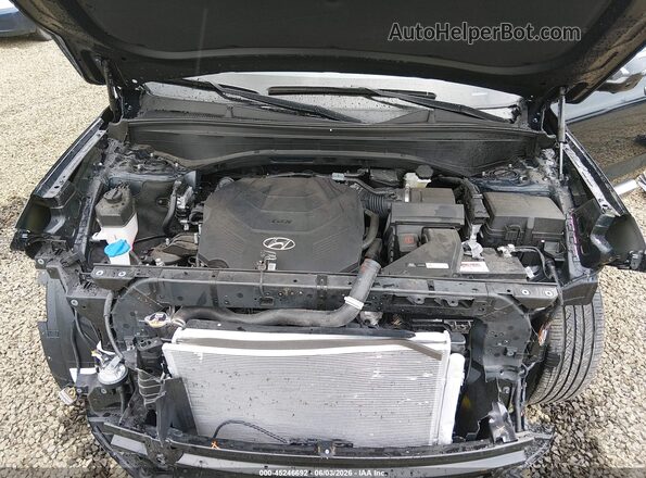 KM8R7DGE3PU525046 2023 HYUNDAI PALISADE Black Вид ззаду
