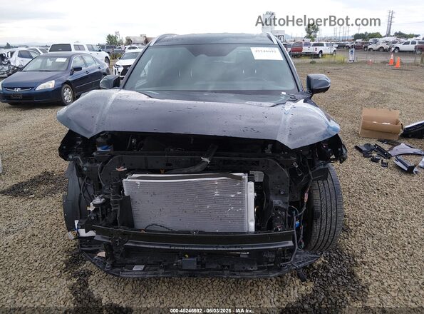 KM8R7DGE3PU525046 2023 HYUNDAI PALISADE Black Вид задньої частини салону
