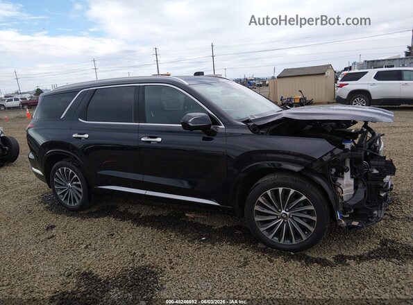 KM8R7DGE3PU525046 2023 HYUNDAI PALISADE Black Панорамний вид салону 360°