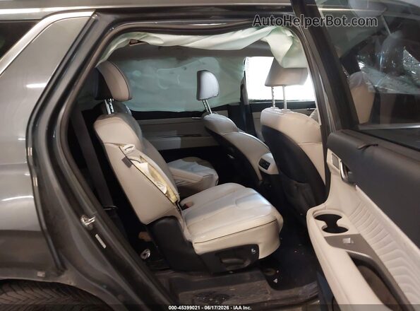 KM8R7DGE3PU592245 2023 HYUNDAI PALISADE Gray Widok naklejki z numerem VIN
