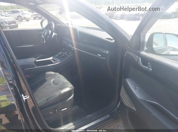 KM8R7DGE4PU582467 2023 HYUNDAI PALISADE Black წინა სალონის ხედი