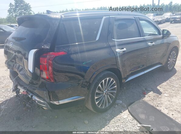 KM8R7DGE4PU582467 2023 HYUNDAI PALISADE Black უკანა მარჯვენა