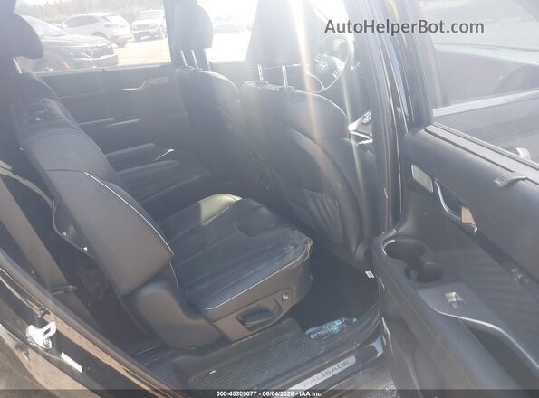 KM8R7DGE4PU582467 2023 HYUNDAI PALISADE Black VIN კოდის სტიკერის ხედი