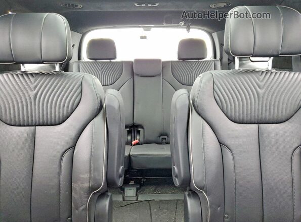 KM8R7DGE5PU569985 2023 HYUNDAI PALISADE Gray Вид задніх сидінь