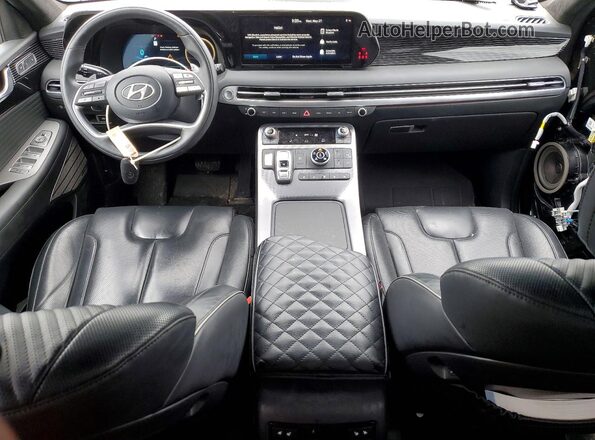 KM8R7DGE5PU569985 2023 HYUNDAI PALISADE Gray Вид панелі приладів