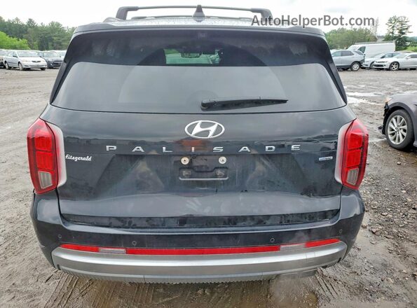 KM8R7DGE5PU569985 2023 HYUNDAI PALISADE Gray Вид ззаду