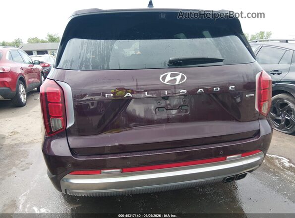 KM8R7DGE5RU692415 2024 HYUNDAI PALISADE Maroon 
