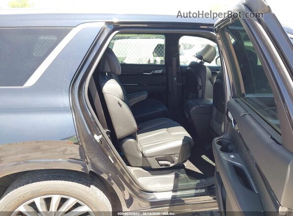 KM8R7DGE5RU732265 2024 HYUNDAI PALISADE Black VIN sticker view