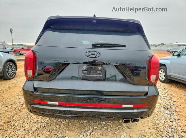KM8R7DGE6RU714986 2024 HYUNDAI PALISADE Black Вид ззаду