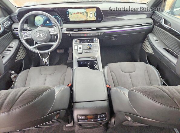 KM8R7DGE6RU714986 2024 HYUNDAI PALISADE Black Вид панелі приладів