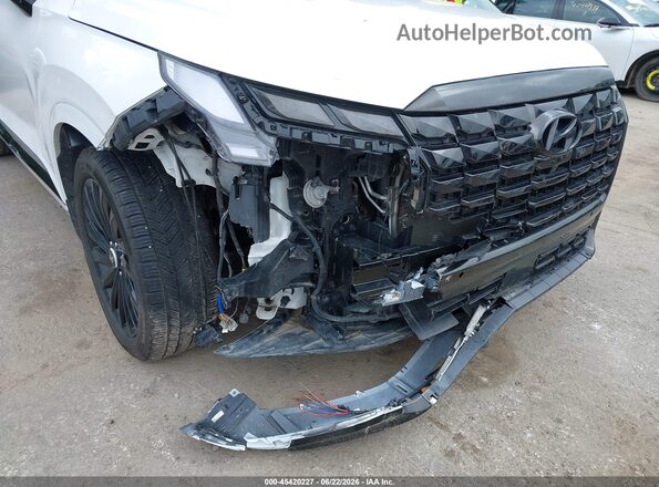 KM8R7DGE6RU761824 2024 HYUNDAI PALISADE White წინა ხედი