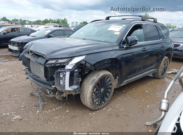 KM8R7DGE7RU747625 2024 HYUNDAI PALISADE Black Vista tres cuartos delantera izquierda